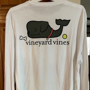 NWT Vineyard Vines Labrador Whale long sleeved t shirt